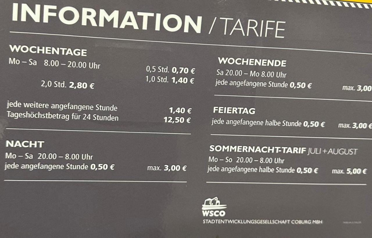 Ein Gemuetliches Studio Mit Netflix Im Zentrum Bahnhofsnaehe Coburg Zewnętrze zdjęcie