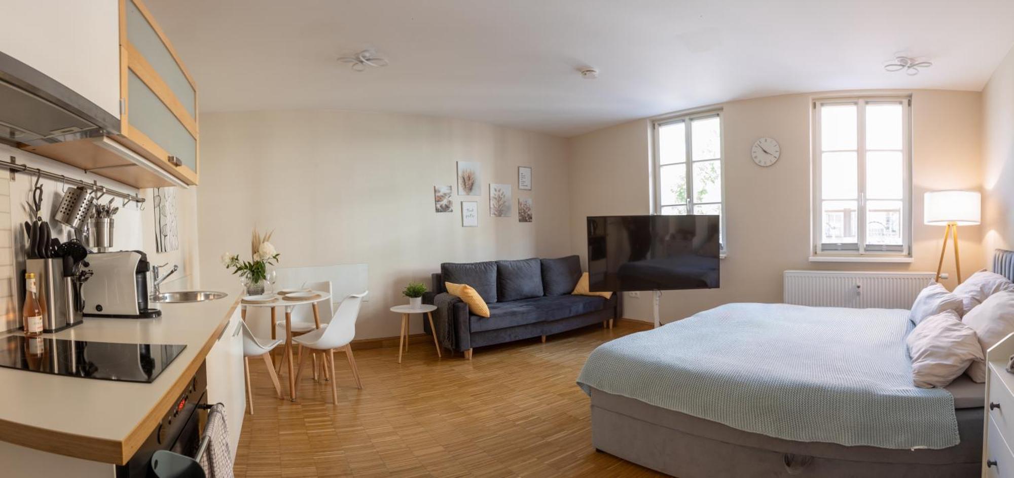 Ein Gemuetliches Studio Mit Netflix Im Zentrum Bahnhofsnaehe Coburg Zewnętrze zdjęcie